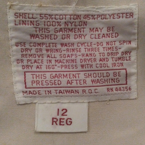 Vintage Women's Towne by London Fog Trench Coat - Picture 3 of 3